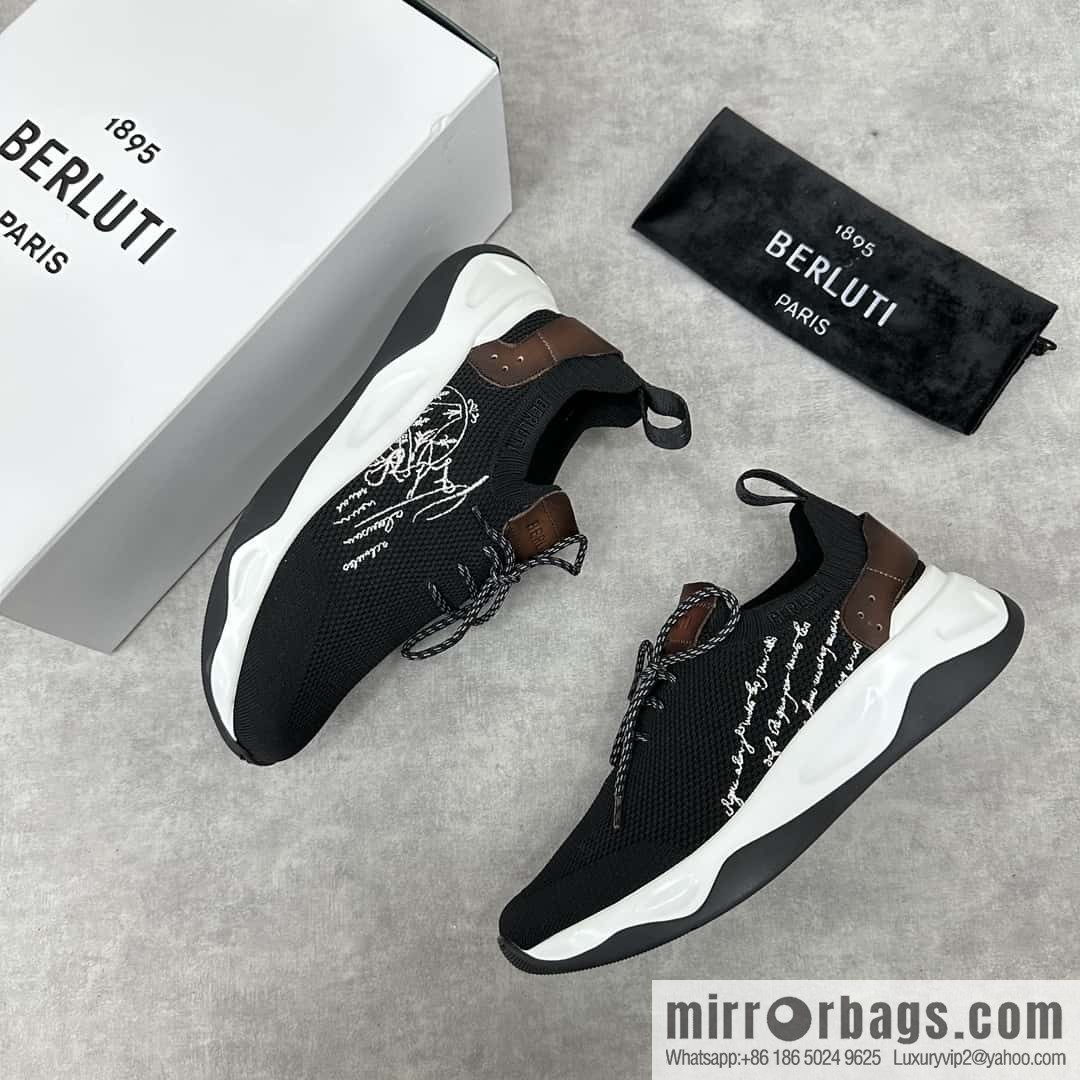💋💍Berlut's new Shadow fly-knit sneakers