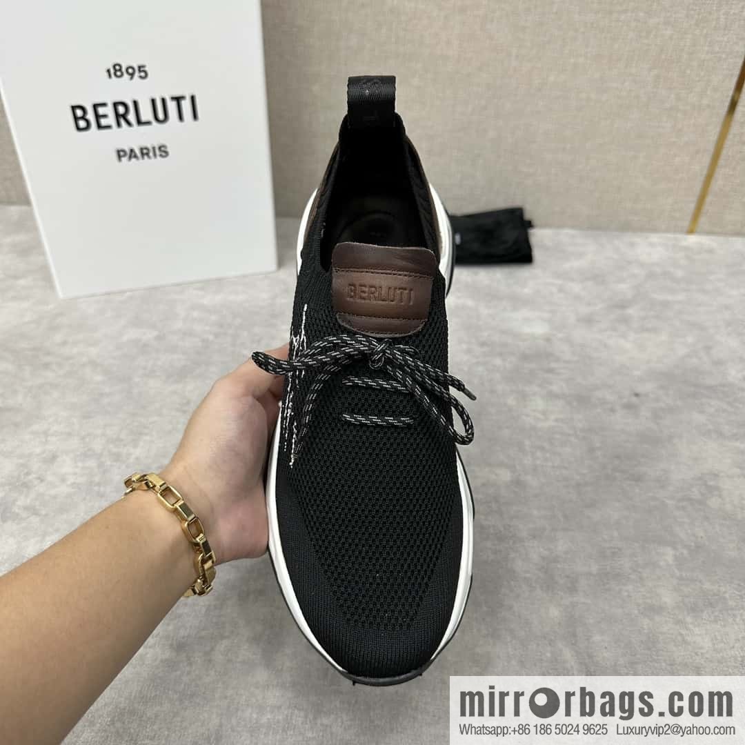 💋💍Berlut's new Shadow fly-knit sneakers