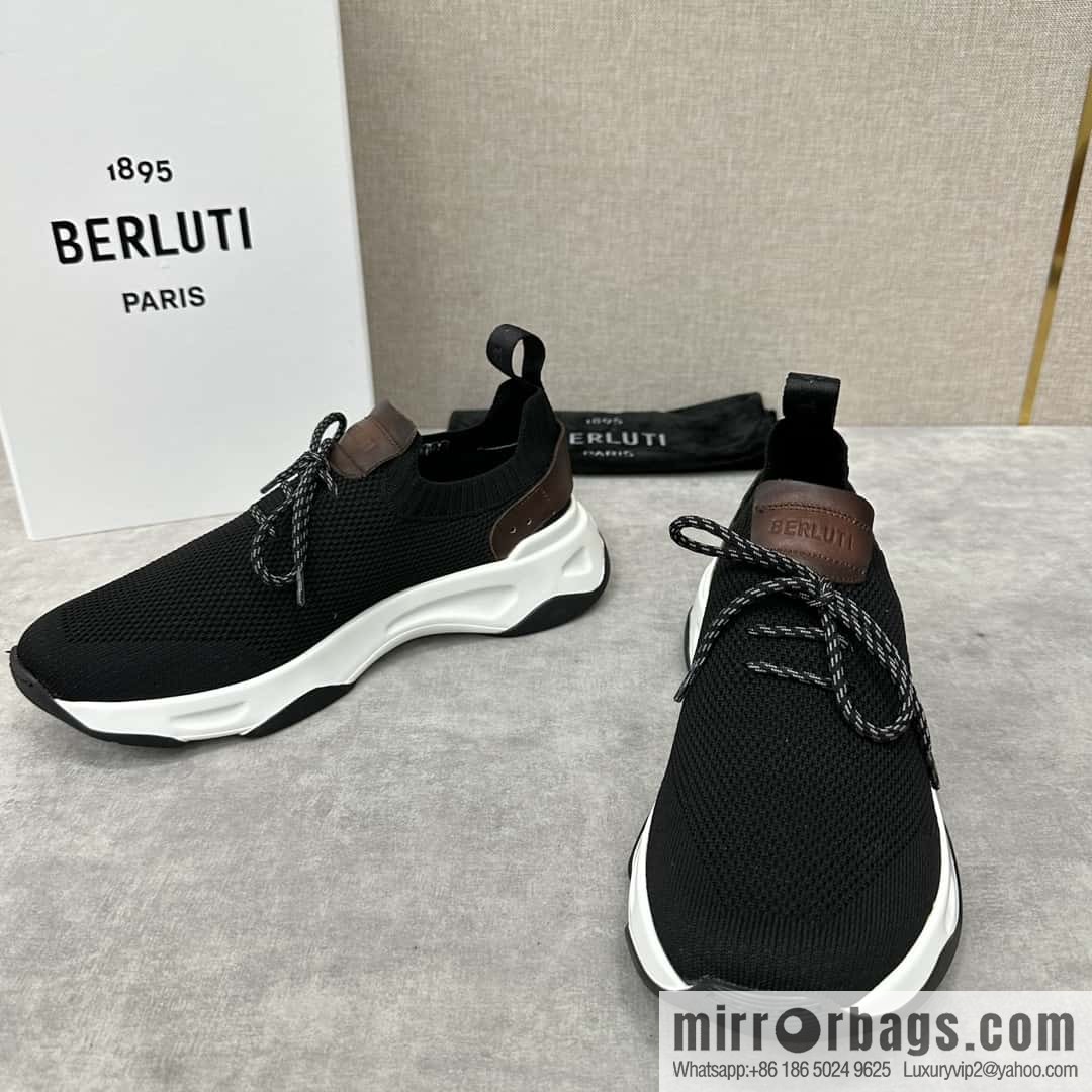 💋💍Berlut's new Shadow fly-knit sneakers
