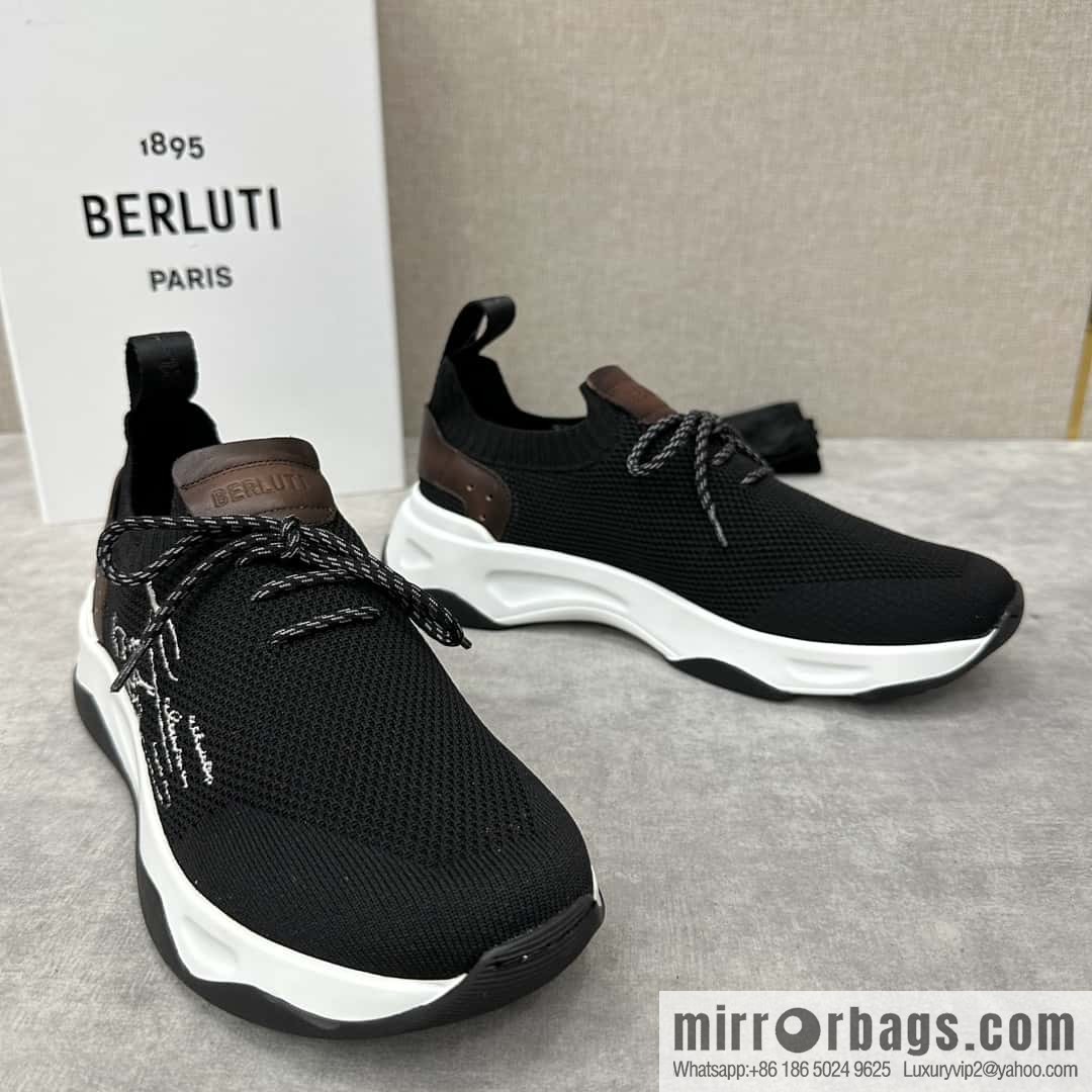 💋💍Berlut's new Shadow fly-knit sneakers