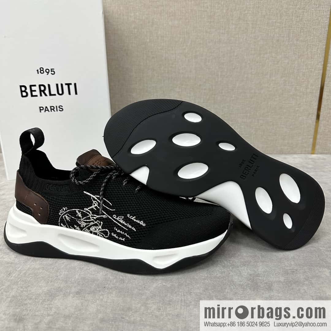 💋💍Berlut's new Shadow fly-knit sneakers
