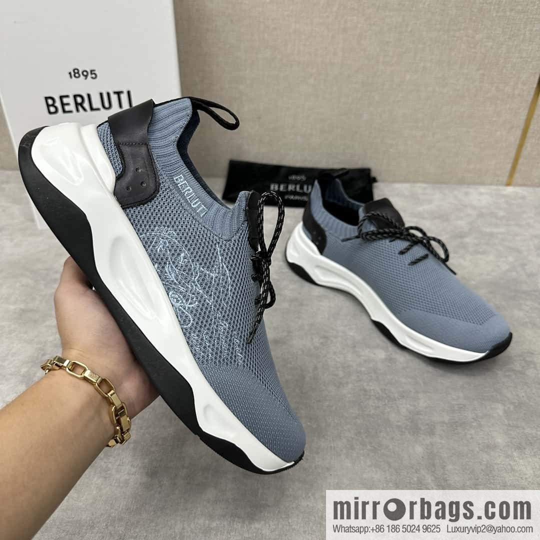 💋💍Berlut's new Shadow fly-knit sneakers