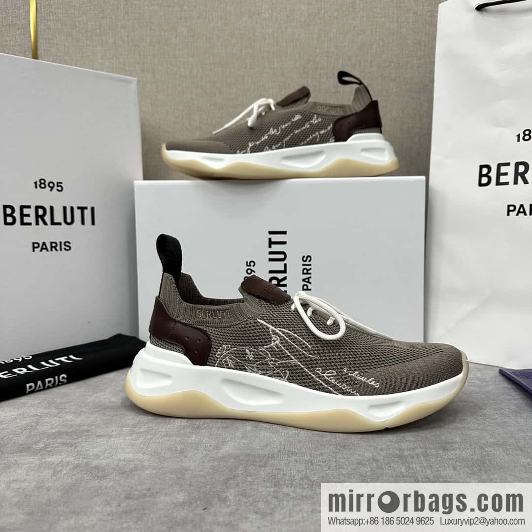 💋💍Berlut's new Shadow fly-knit sneakers