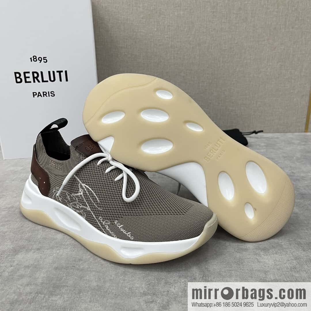 💋💍Berlut's new Shadow fly-knit sneakers