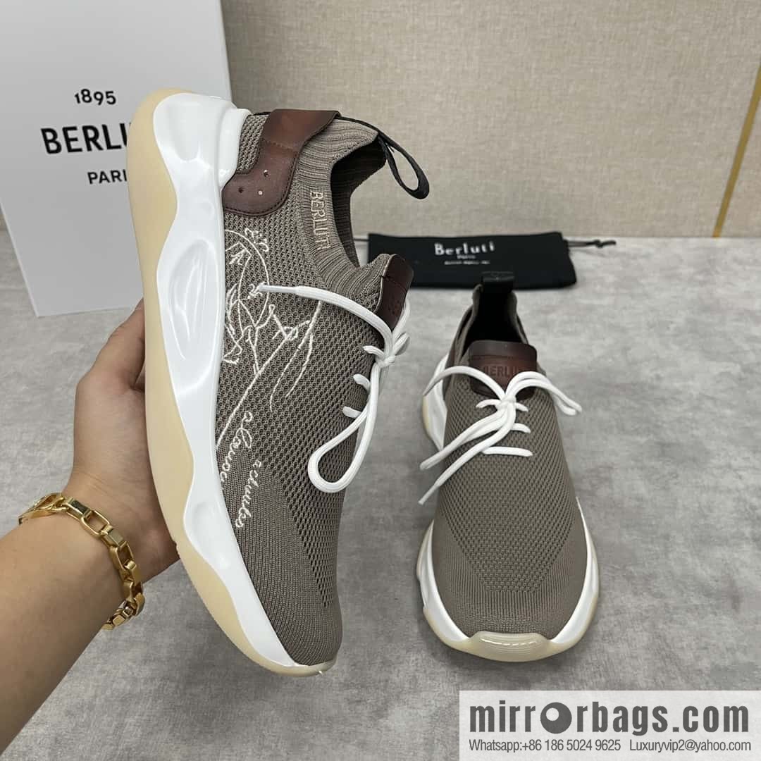 💋💍Berlut's new Shadow fly-knit sneakers
