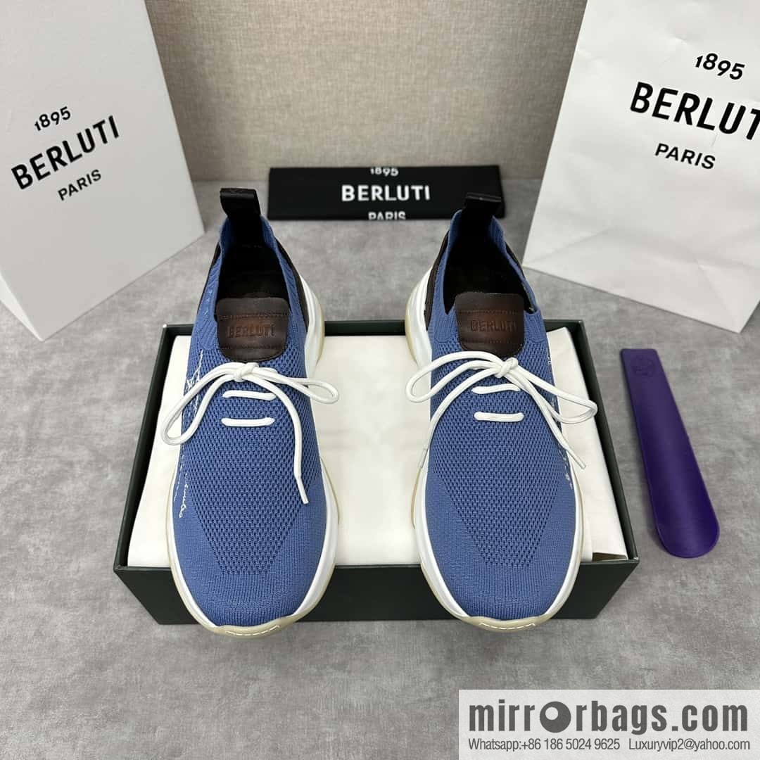 💋💍Berlut's new Shadow fly-knit sneakers