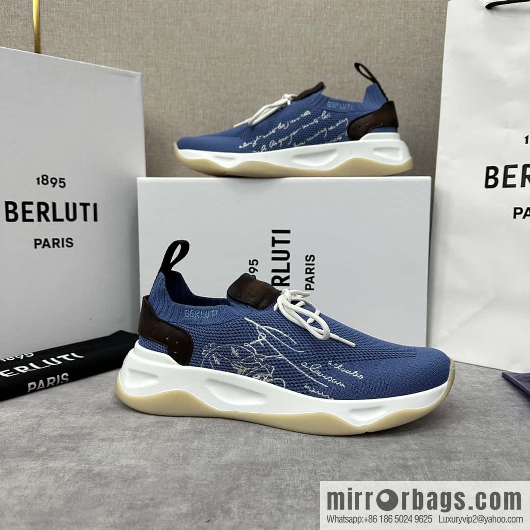 💋💍Berlut's new Shadow fly-knit sneakers