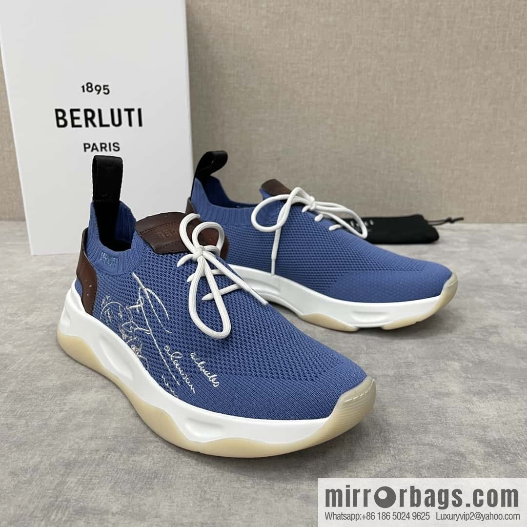 💋💍Berlut's new Shadow fly-knit sneakers