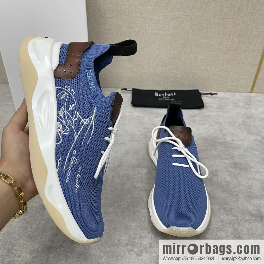 💋💍Berlut's new Shadow fly-knit sneakers
