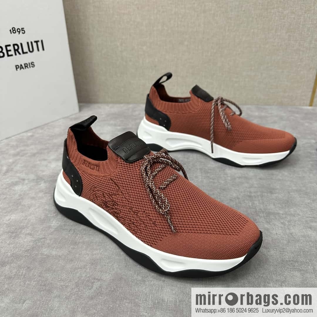 💋💍Berlut's new Shadow fly-knit sneakers
