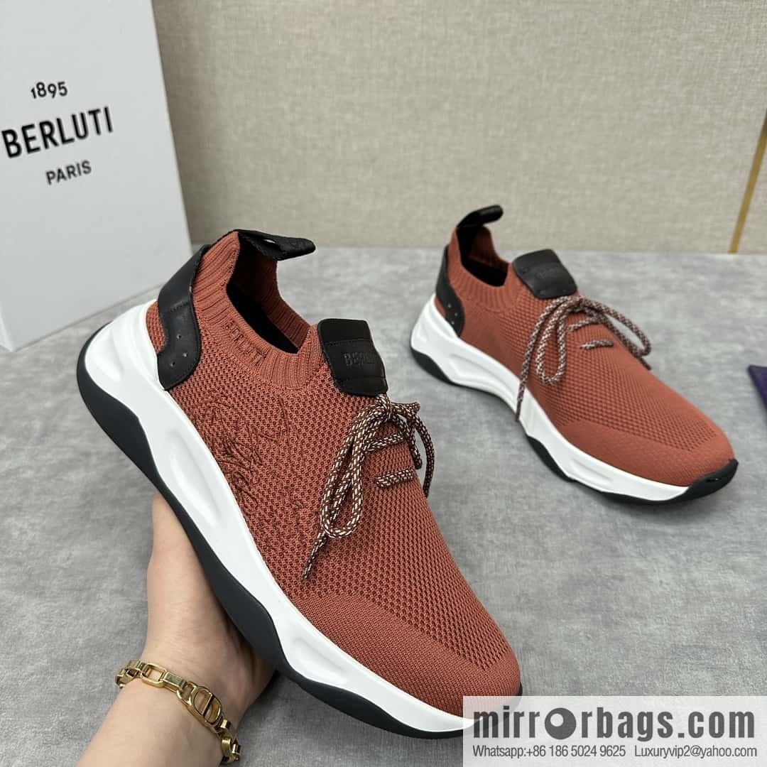 💋💍Berlut's new Shadow fly-knit sneakers