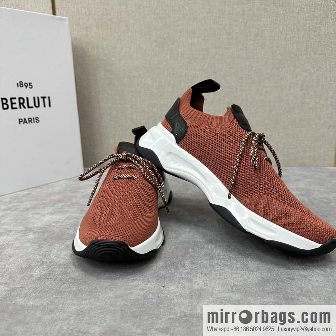 💋💍Berlut's new Shadow fly-knit sneakers
