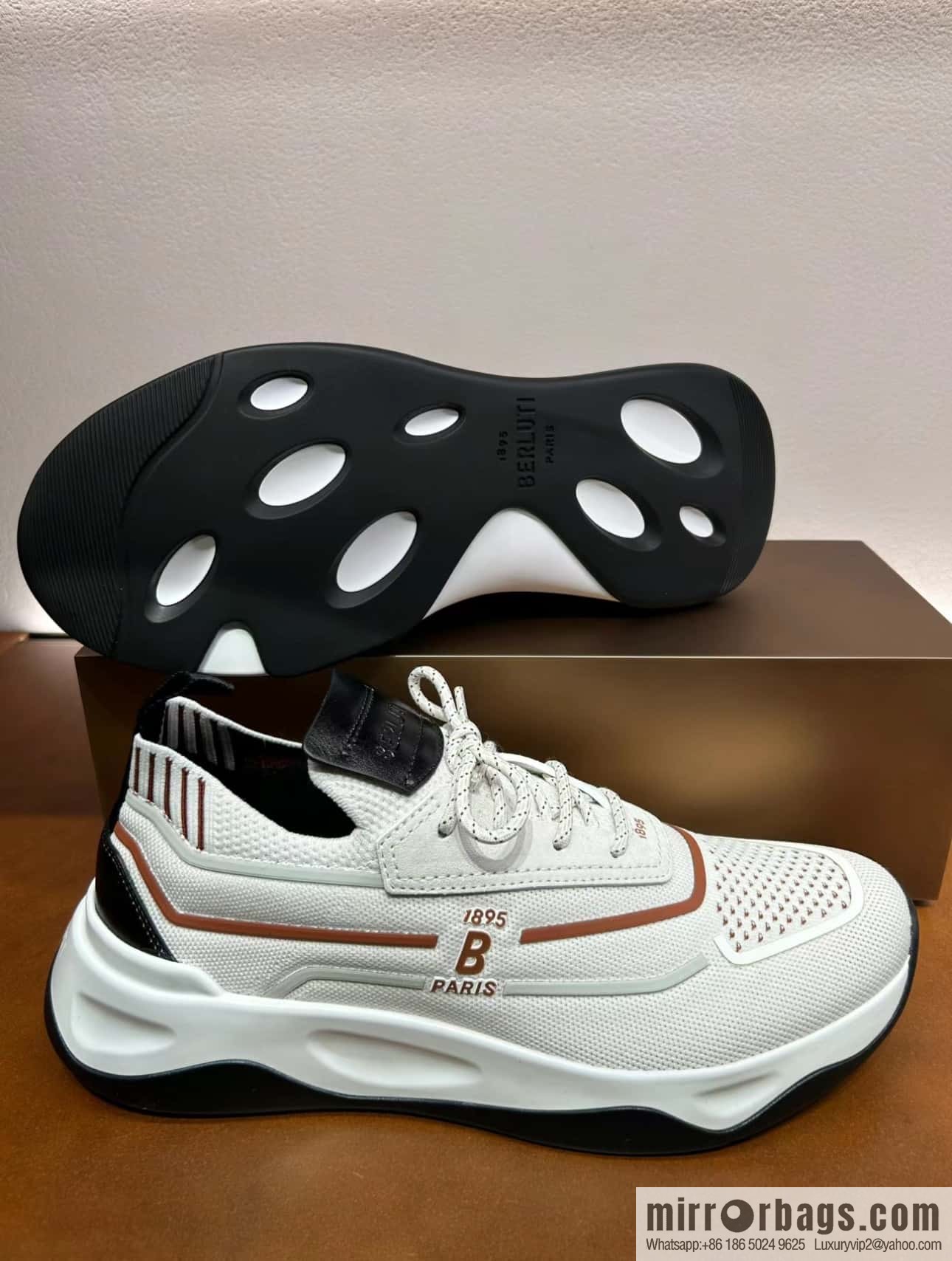 💋💍Berlut's new Shadow fly-knit sneakers