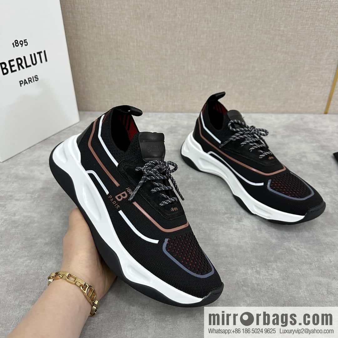 💋💍Berlut's new Shadow fly-knit sneakers