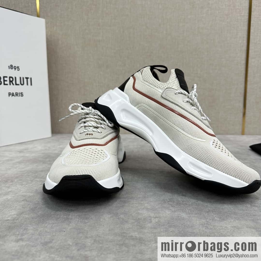 💋💍Berlut's new Shadow fly-knit sneakers