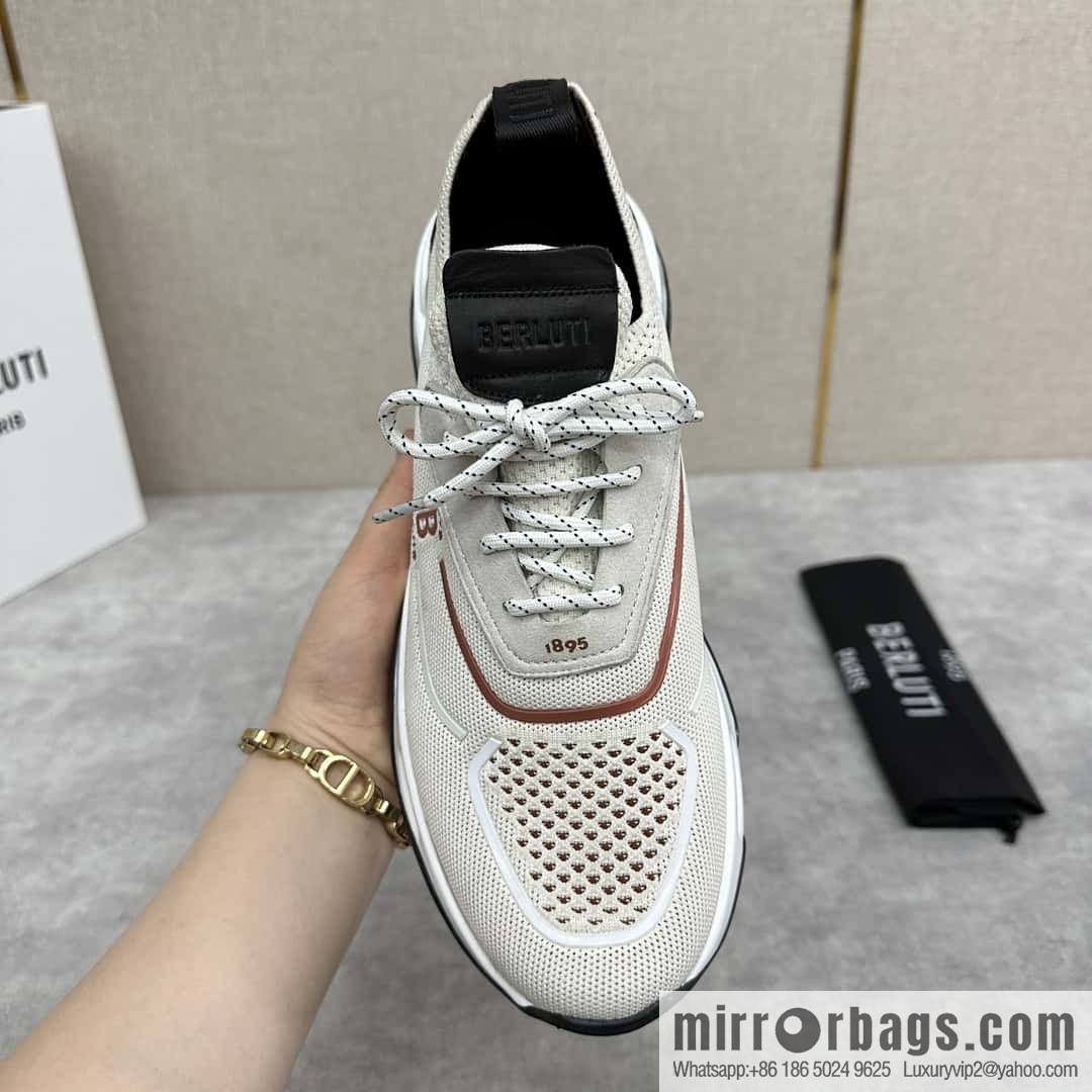 💋💍Berlut's new Shadow fly-knit sneakers