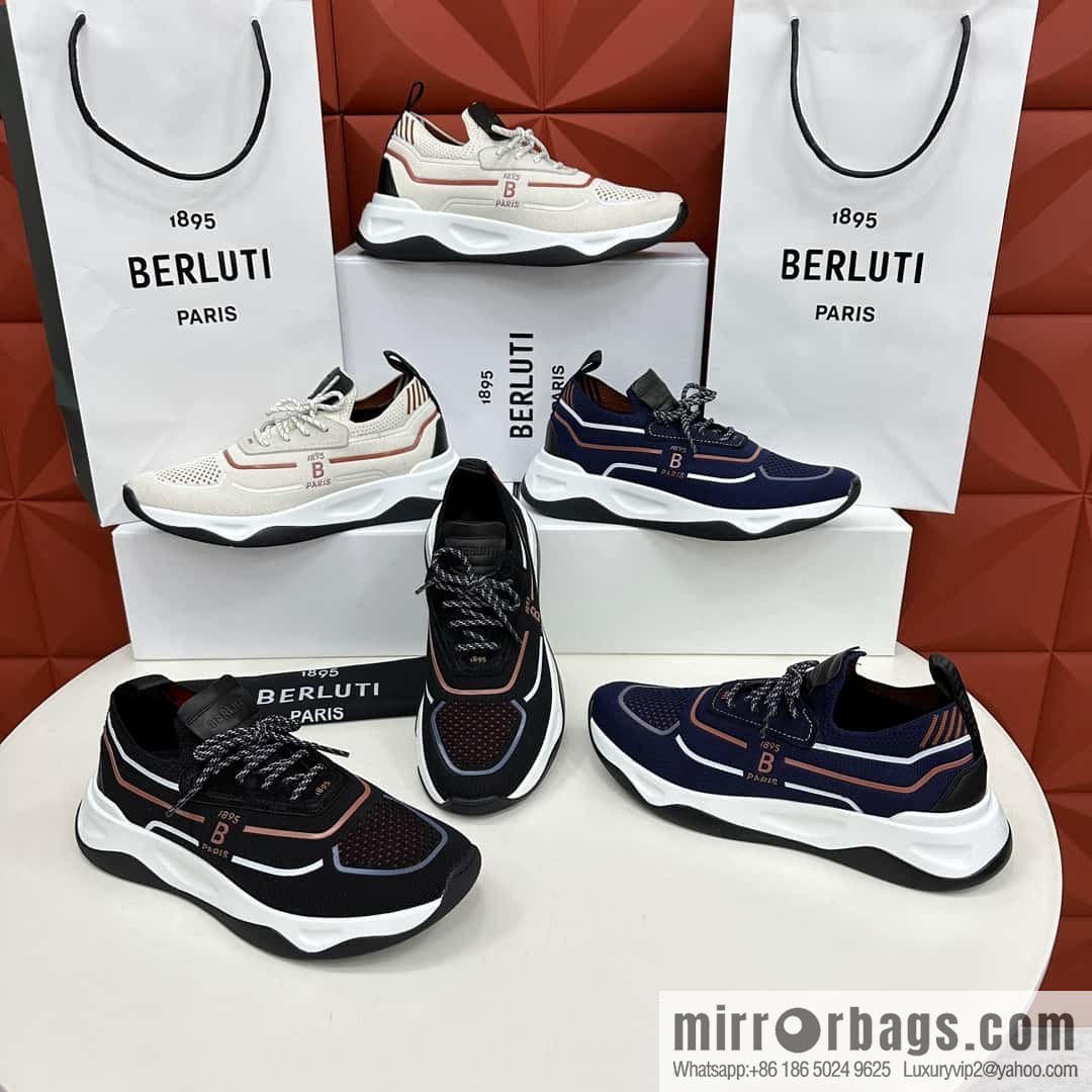 💋💍Berlut's new Shadow fly-knit sneakers