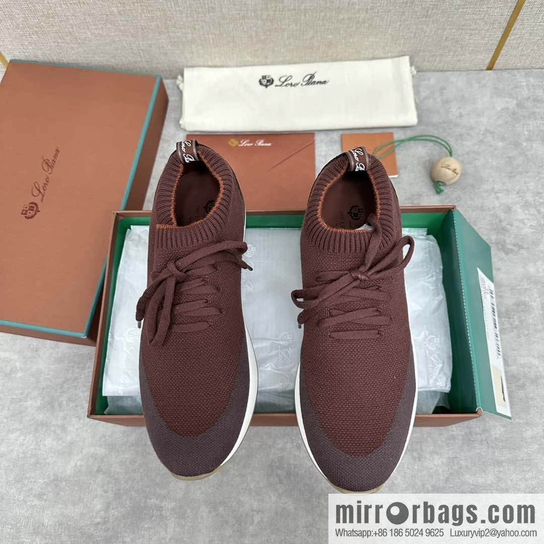 💋💍 LP New Loro Pian Lp Flexy Active Flying Weave Sneakers
