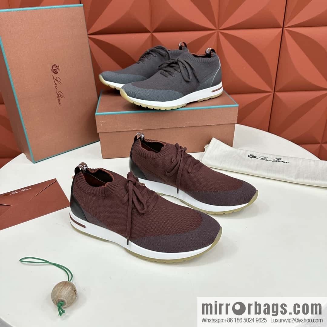 💋💍 LP New Loro Pian Lp Flexy Active Flying Weave Sneakers