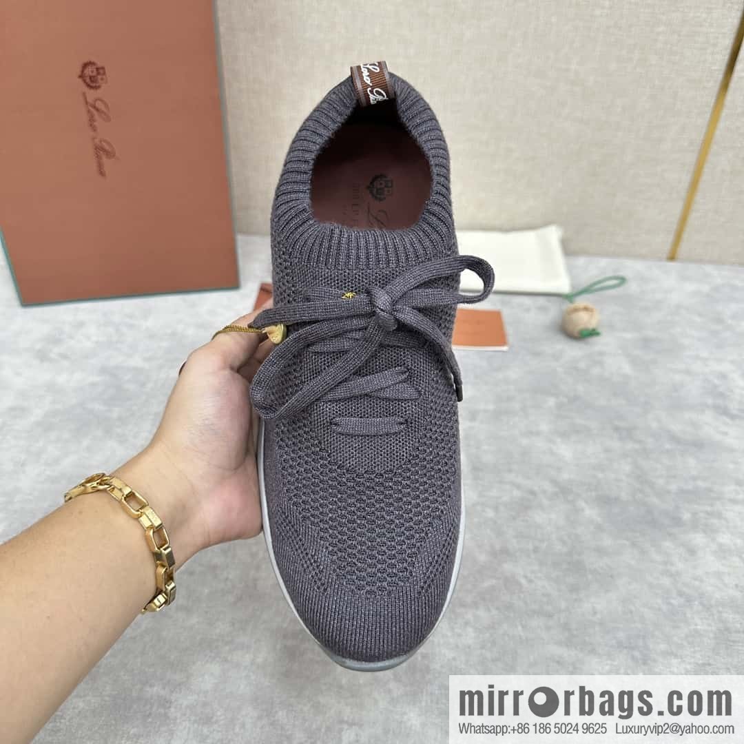 💋💍 LP New Loro Pian Lp Flexy Active Flying Weave Sneakers