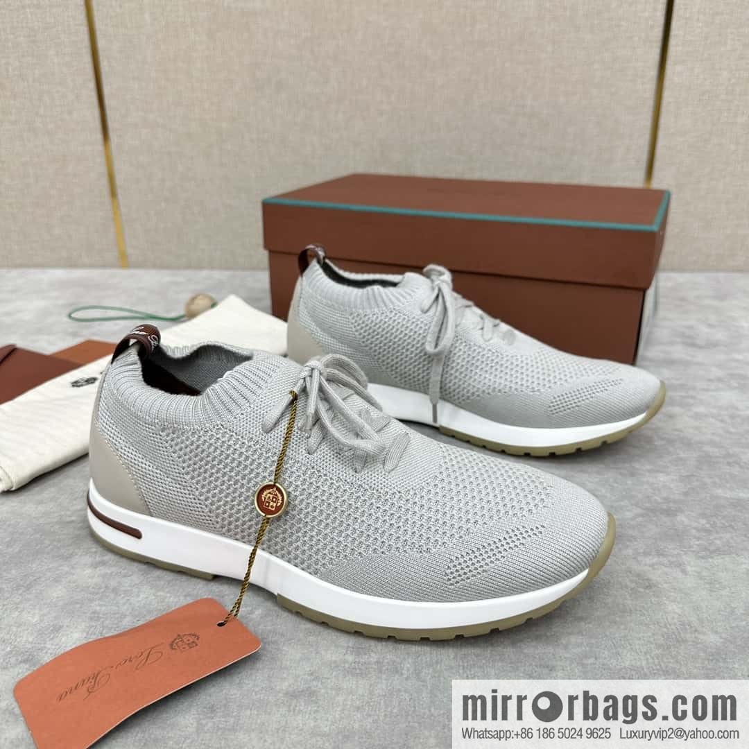 💋💍 LP New Loro Pian Lp Flexy Active Flying Weave Sneakers