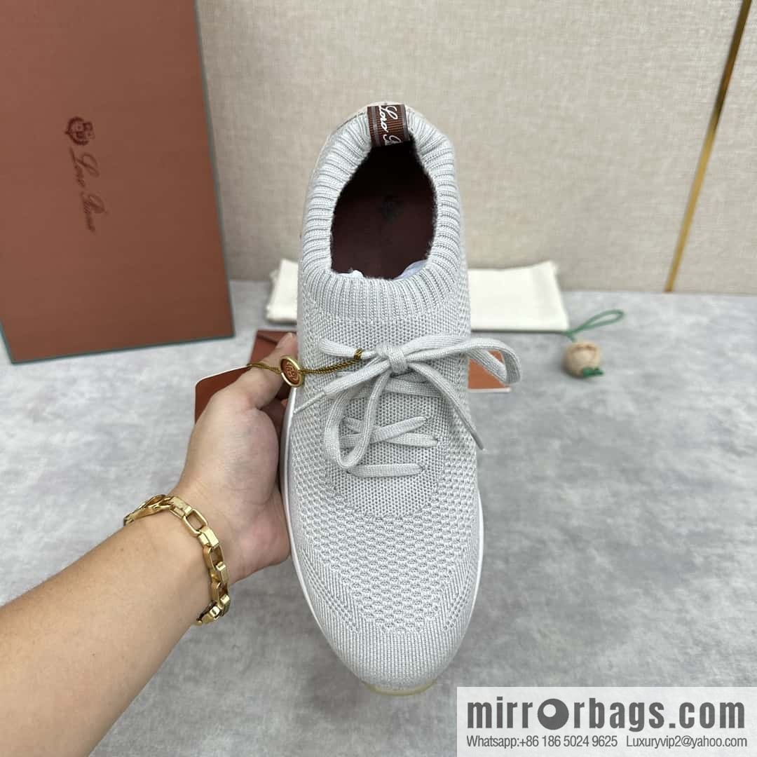 💋💍 LP New Loro Pian Lp Flexy Active Flying Weave Sneakers