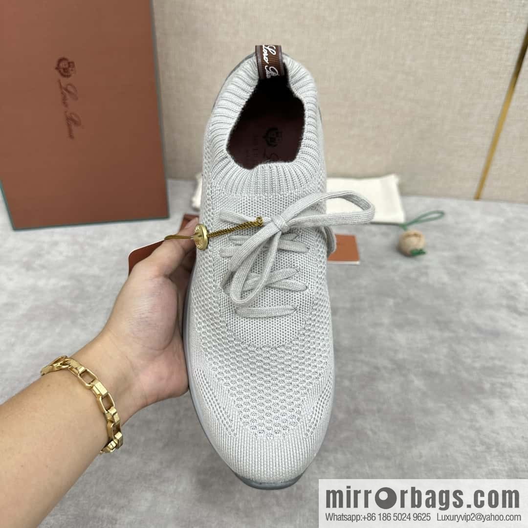 💋💍 LP New Loro Pian Lp Flexy Active Flying Weave Sneakers
