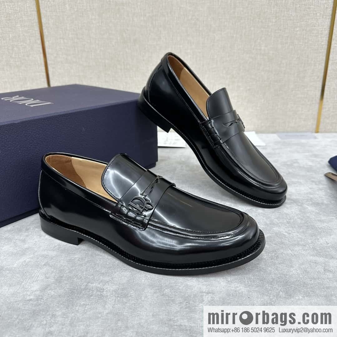 💋💍 CD Home New Products, Dio Granville Loafers Leather Shoes