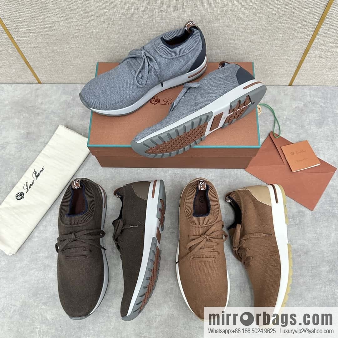 💋💍 LP New Loro Pian 360 Lp Flexy Active Flying Weave Sneakers
