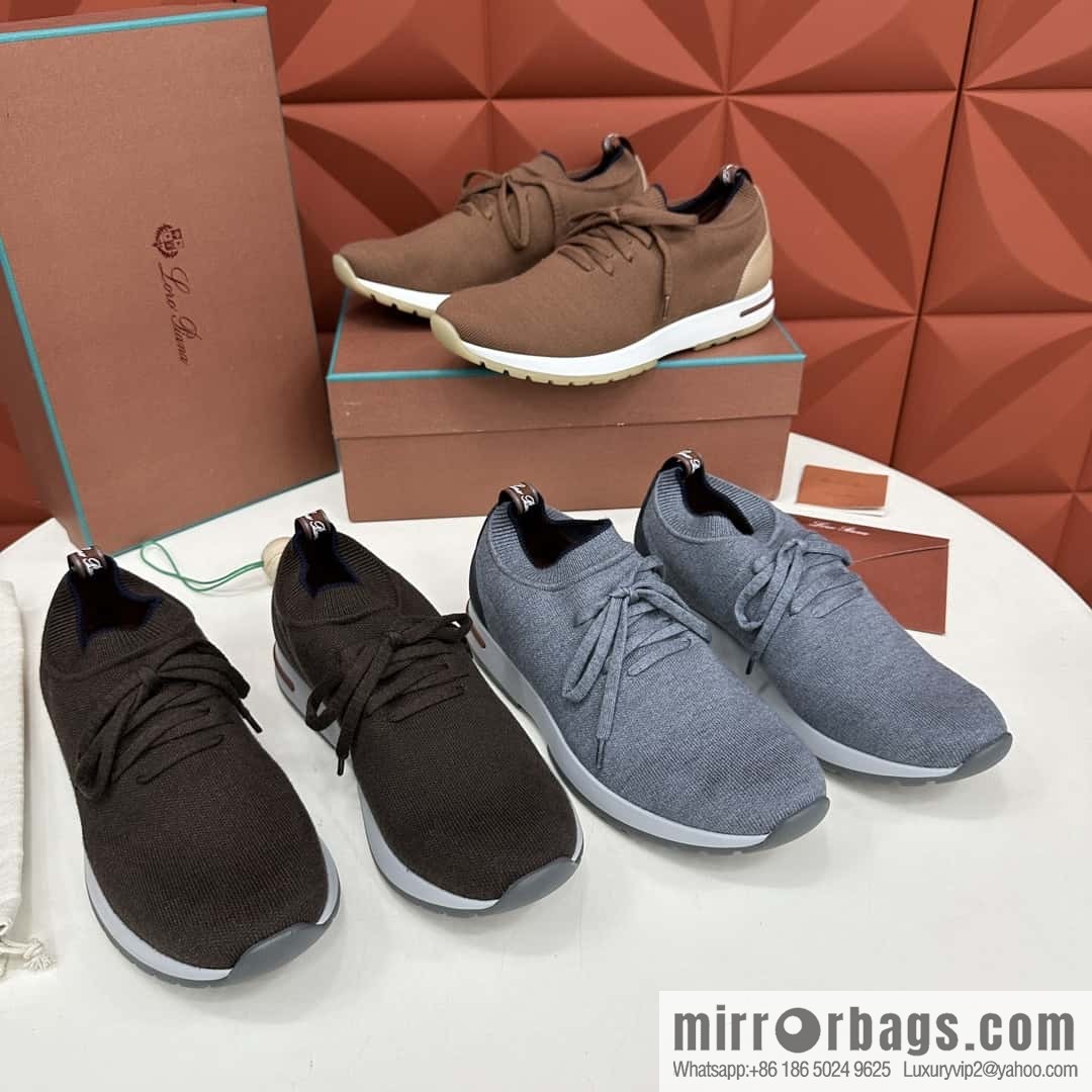 💋💍 LP New Loro Pian 360 Lp Flexy Active Flying Weave Sneakers