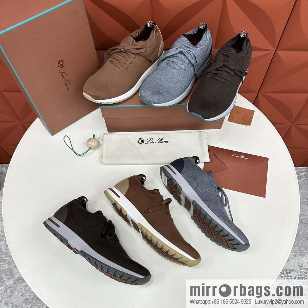 💋💍 LP New Loro Pian 360 Lp Flexy Active Flying Weave Sneakers