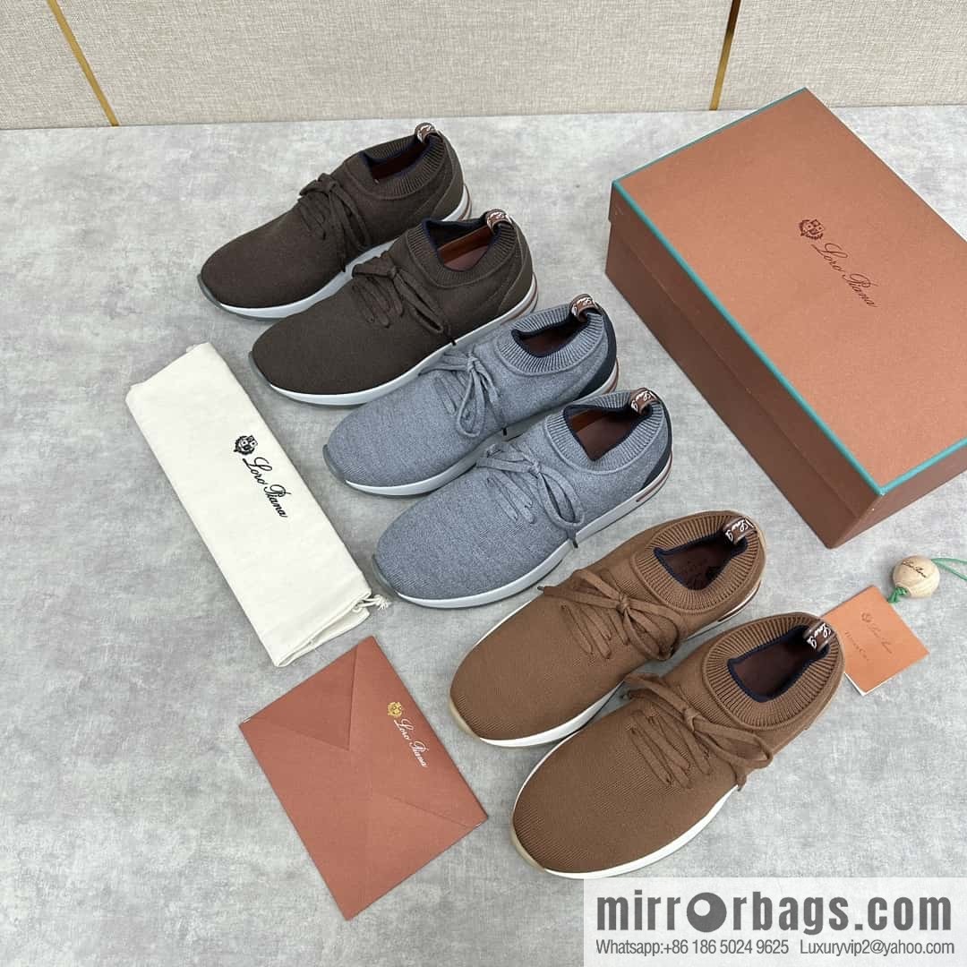 💋💍 LP New Loro Pian 360 Lp Flexy Active Flying Weave Sneakers
