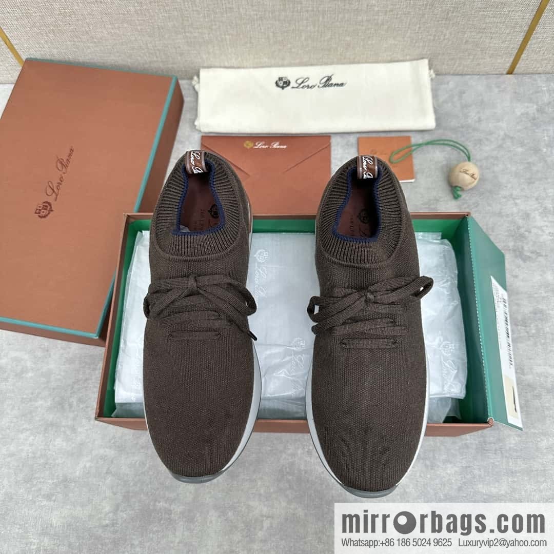 💋💍 LP New Loro Pian 360 Lp Flexy Active Flying Weave Sneakers