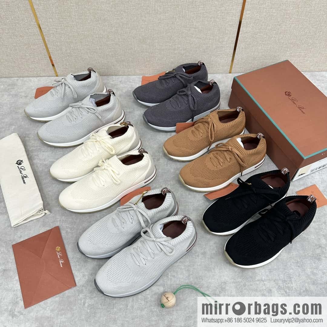 💋💍 LP New Loro Pian 360 Lp Flexy Active Flying Weave Sneakers