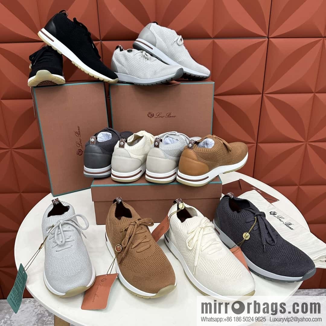 💋💍 LP New Loro Pian 360 Lp Flexy Active Flying Weave Sneakers