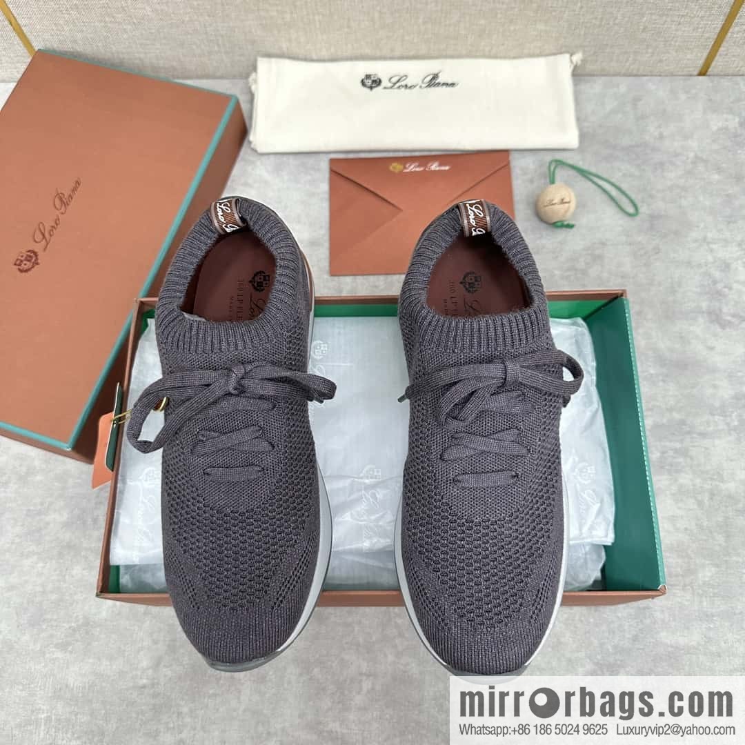💋💍 LP New Loro Pian 360 Lp Flexy Active Flying Weave Sneakers