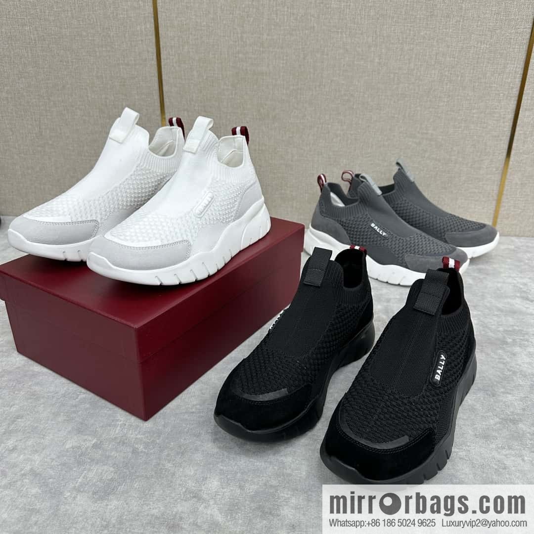 💋💍BL new BALL * - Biney men's casual fly-woven sneakers