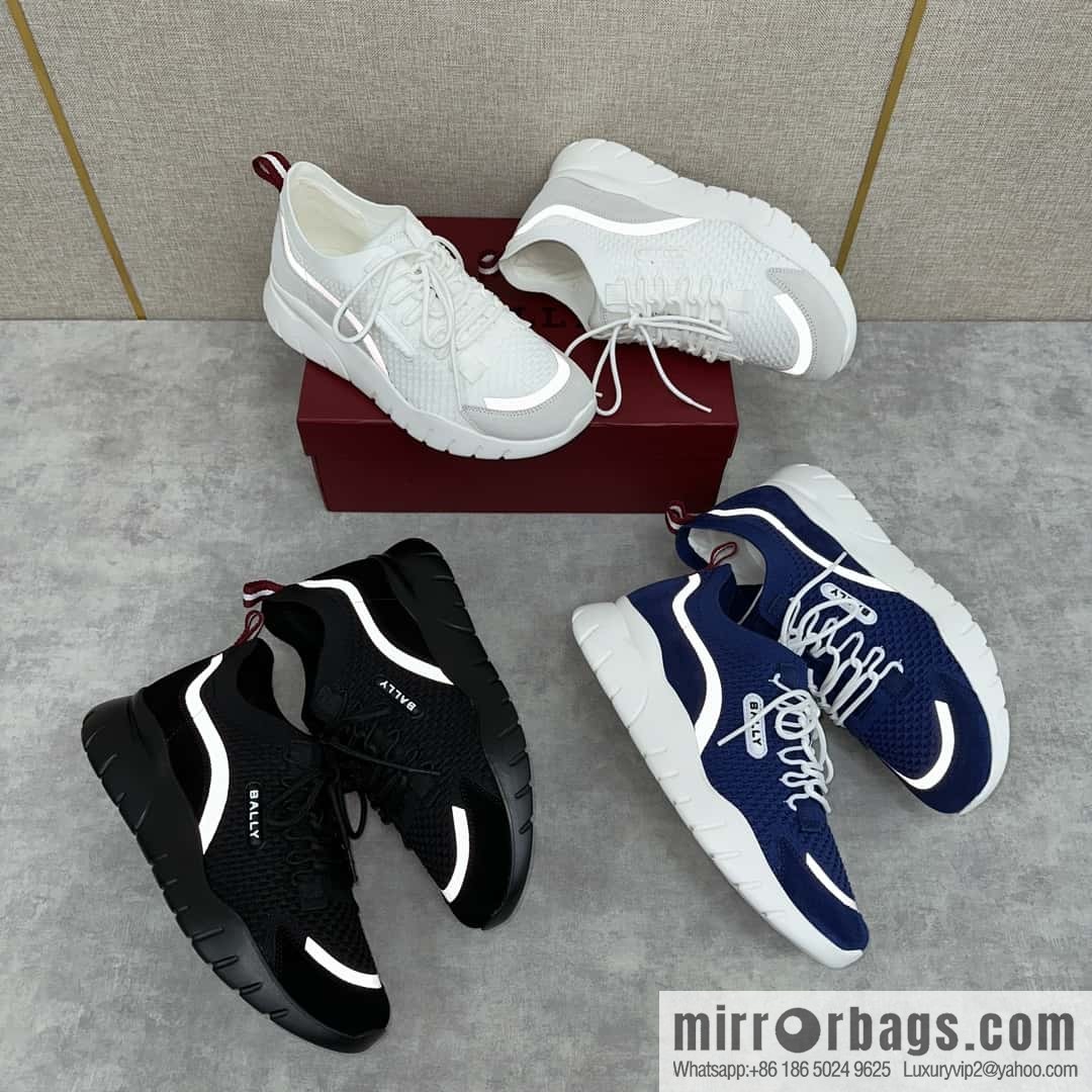 💋💍BL's new BAL * Y Outline series, men's soil knitted sneakers