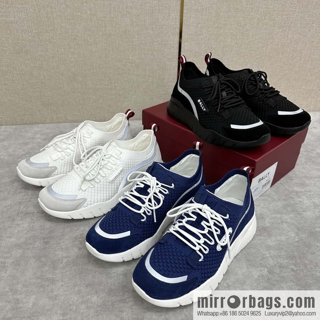 💋💍BL's new BAL * Y Outline series, men's soil knitted sneakers