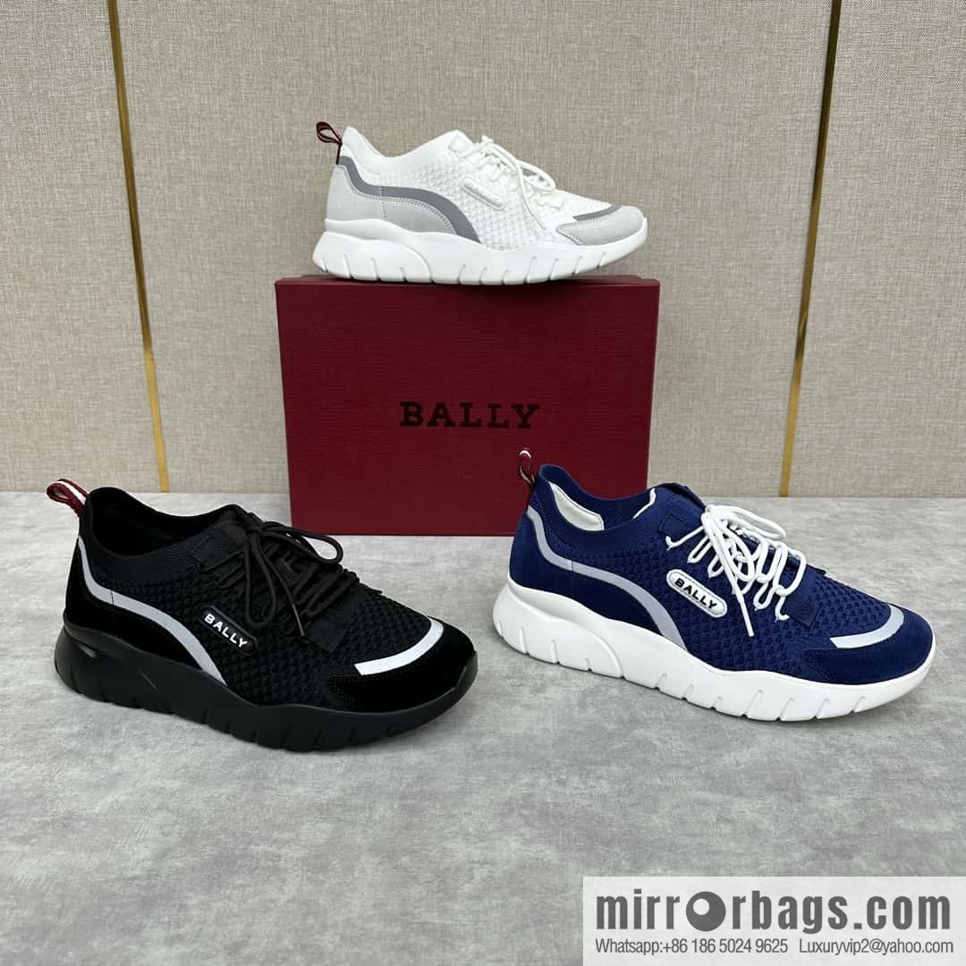 💋💍BL's new BAL * Y Outline series, men's soil knitted sneakers