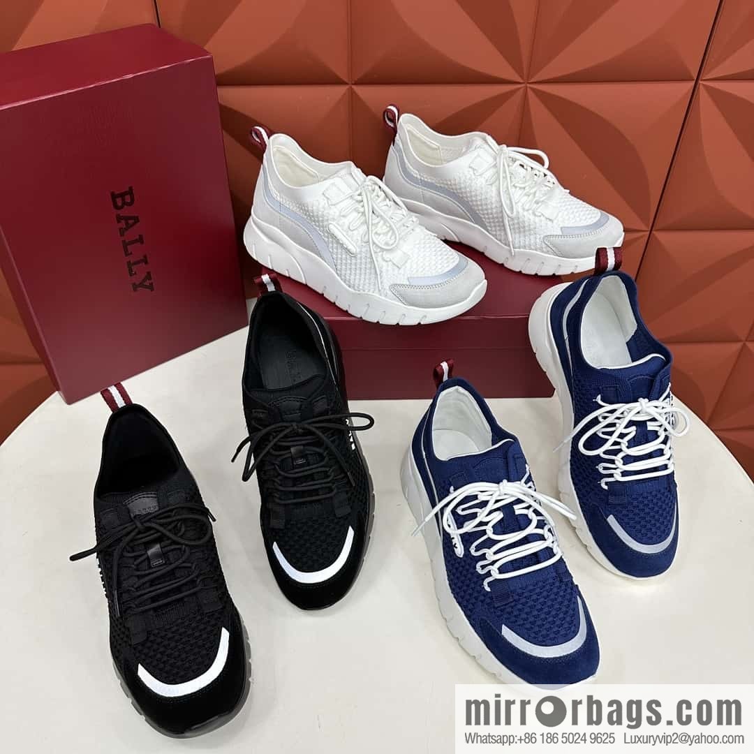 💋💍BL's new BAL * Y Outline series, men's soil knitted sneakers