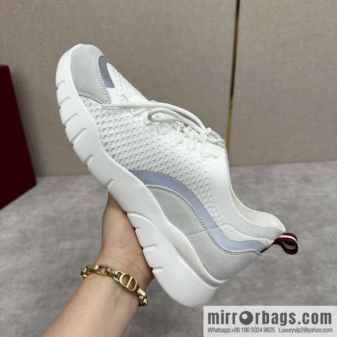💋💍BL's new BAL * Y Outline series, men's soil knitted sneakers