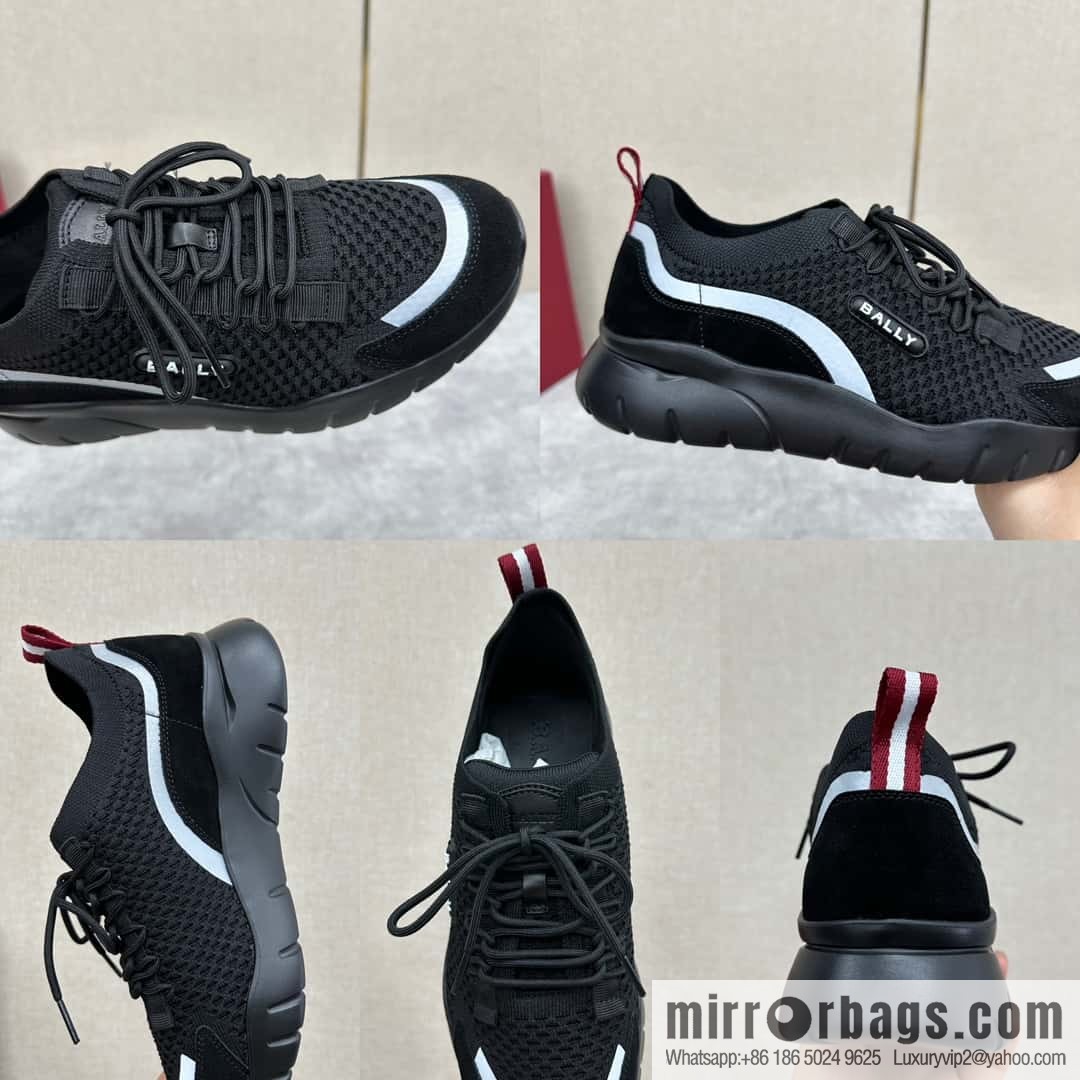 💋💍BL's new BAL * Y Outline series, men's soil knitted sneakers