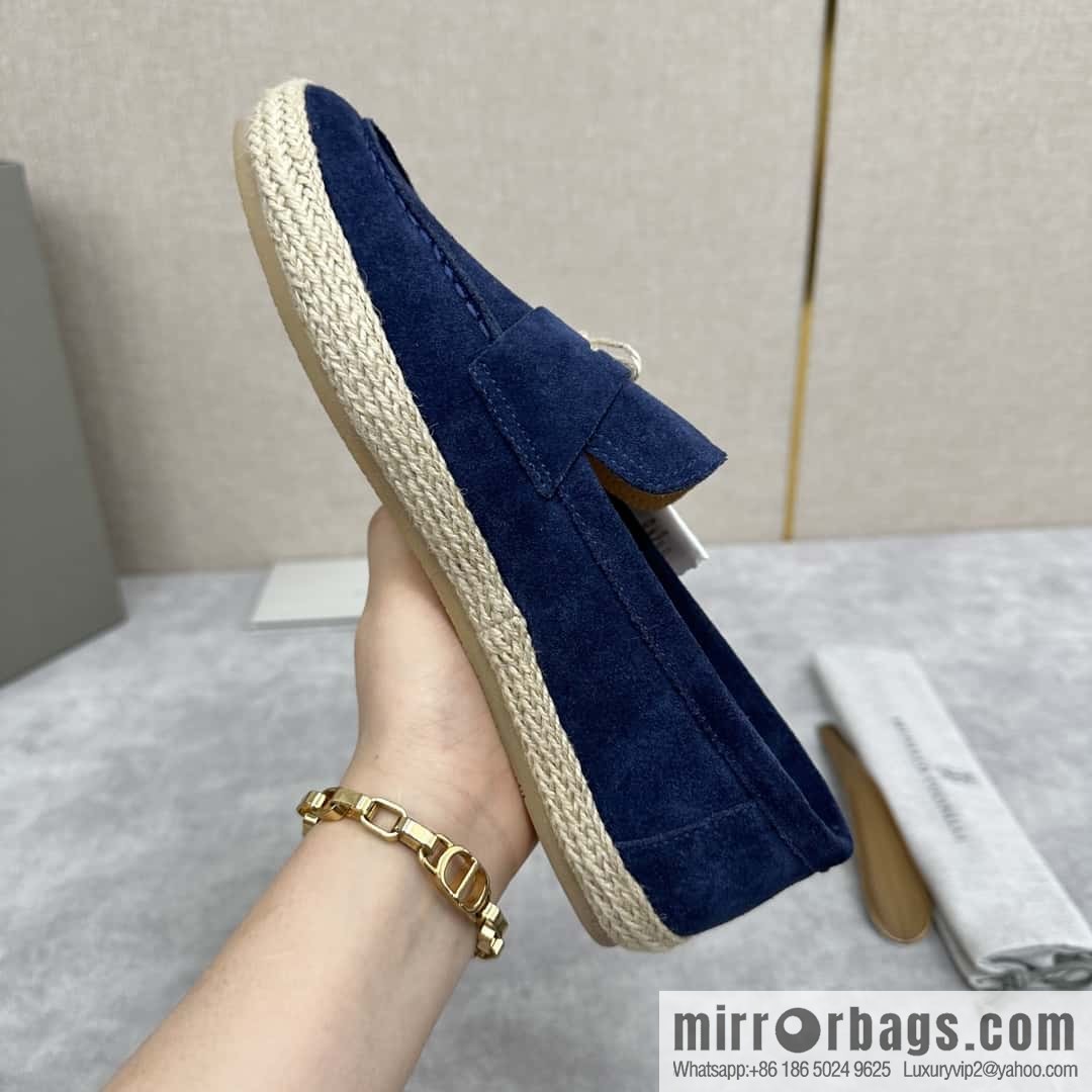 💋💍BC's new products are on the shelves Brunello Cucinell * straw casual loafers