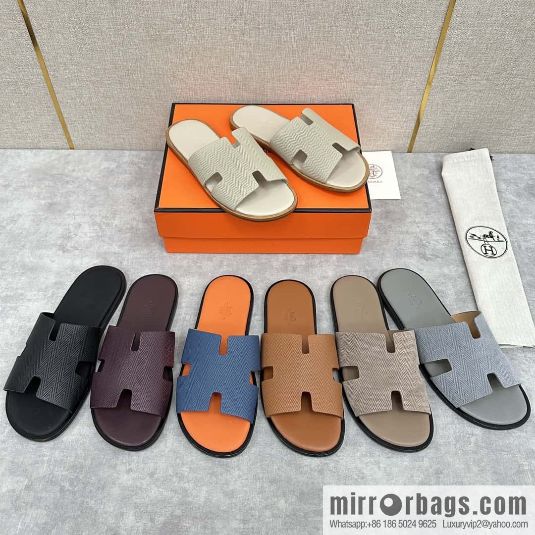 💋💍 H home, new slippers Hermès * Hermès-Shi, the latest classic Lzmir men's sandals