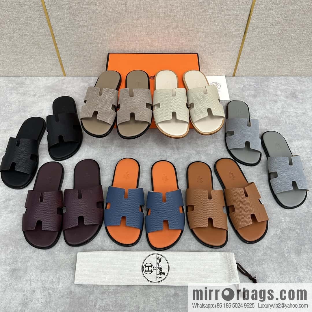 💋💍 H home, new slippers Hermès * Hermès-Shi, the latest classic Lzmir men's sandals