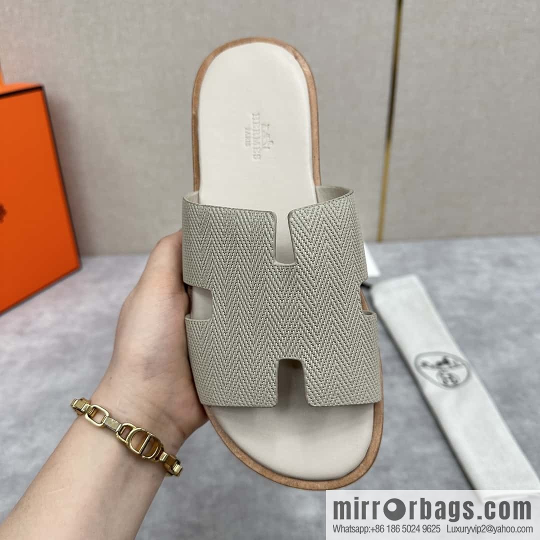 💋💍 H home, new slippers Hermès * Hermès-Shi, the latest classic Lzmir men's sandals
