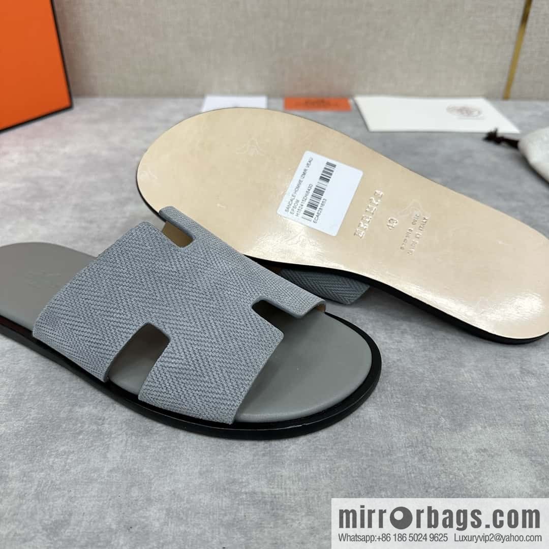 💋💍 H home, new slippers Hermès * Hermès-Shi, the latest classic Lzmir men's sandals