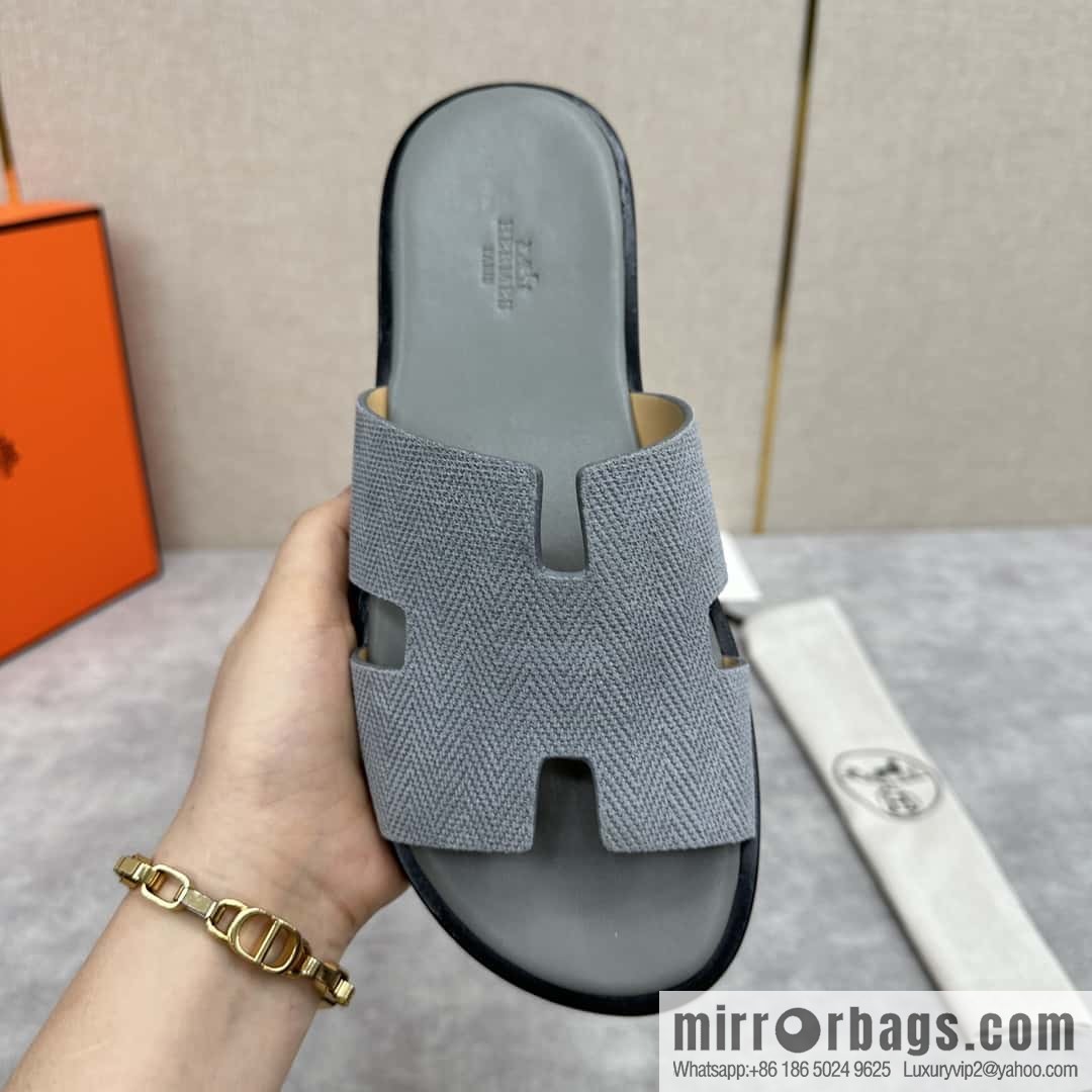 💋💍 H home, new slippers Hermès * Hermès-Shi, the latest classic Lzmir men's sandals