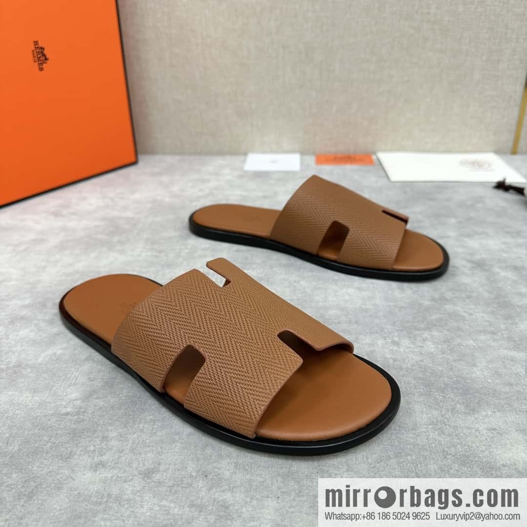 💋💍 H home, new slippers Hermès * Hermès-Shi, the latest classic Lzmir men's sandals